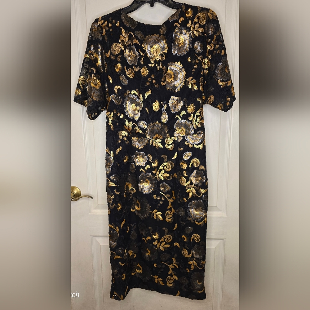 The Limited Women's Black Sequin Dress